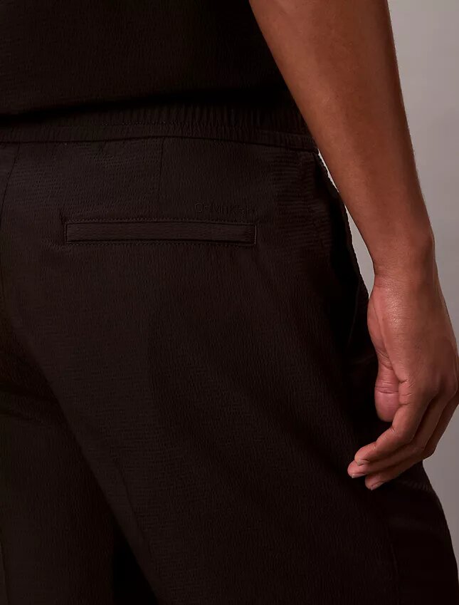 Straight Seersucker Elastic 7″ Shorts Straight Seersucker Elastic 7″ Shorts