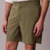 Straight Seersucker Elastic 7″ Shorts Straight Seersucker Elastic 7″ Shorts