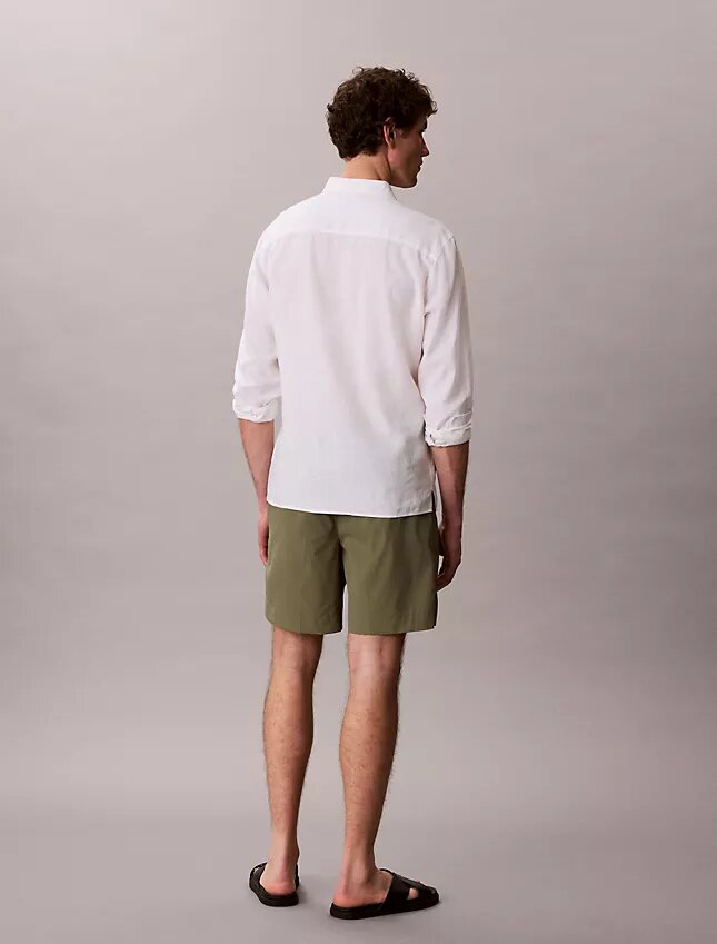 Straight Seersucker Elastic 7″ Shorts Straight Seersucker Elastic 7″ Shorts