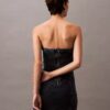 Strapless Denim Mini Dress Strapless Denim Mini Dress