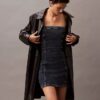 Strapless Denim Mini Dress Strapless Denim Mini Dress