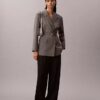 Stretch Belted Blazer