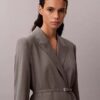 Stretch Belted Blazer