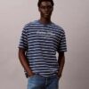 Stripe Logo Graphic Relaxed T-Shirt