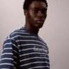 Stripe Logo Graphic Relaxed T-Shirt