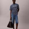 Stripe Logo Graphic Relaxed T-Shirt