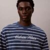 Stripe Logo Graphic Relaxed T-Shirt