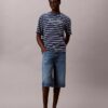 Stripe Logo Graphic Relaxed T-Shirt