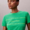 Stripe Logo Graphic Slim T-Shirt Stripe Logo Graphic Slim T-Shirt