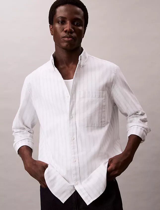 Stripe Oxford Classic Button-Down Shirt Stripe Oxford Classic Button-Down Shirt