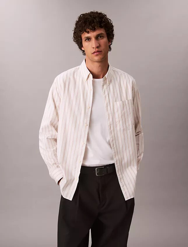 Stripe Oxford Classic Button-Down Shirt Stripe Oxford Classic Button-Down Shirt