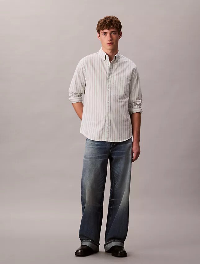 Stripe Oxford Classic Button-Down Shirt Stripe Oxford Classic Button-Down Shirt