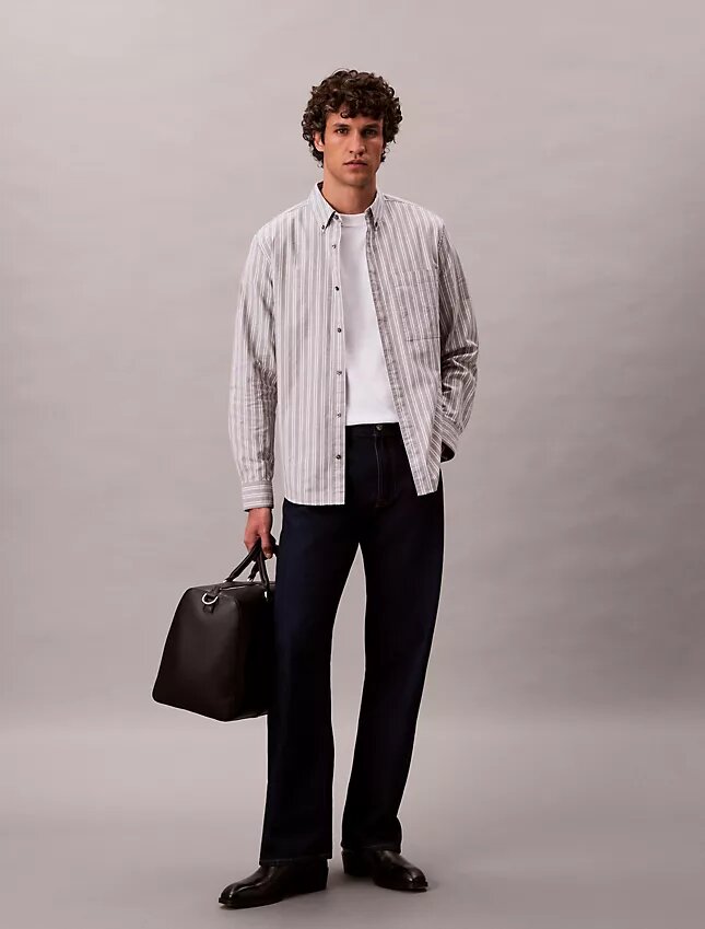 Stripe Oxford Classic Button-Down Shirt Stripe Oxford Classic Button-Down Shirt
