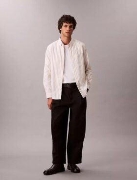 Stripe Oxford Classic Button-Down Shirt