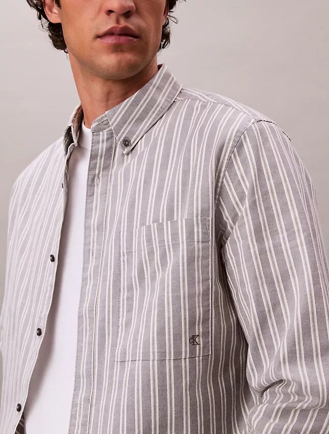 Stripe Oxford Classic Button-Down Shirt Stripe Oxford Classic Button-Down Shirt