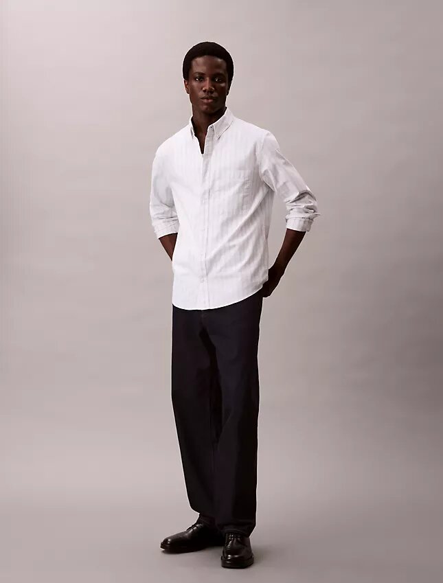 Stripe Oxford Classic Button-Down Shirt Stripe Oxford Classic Button-Down Shirt