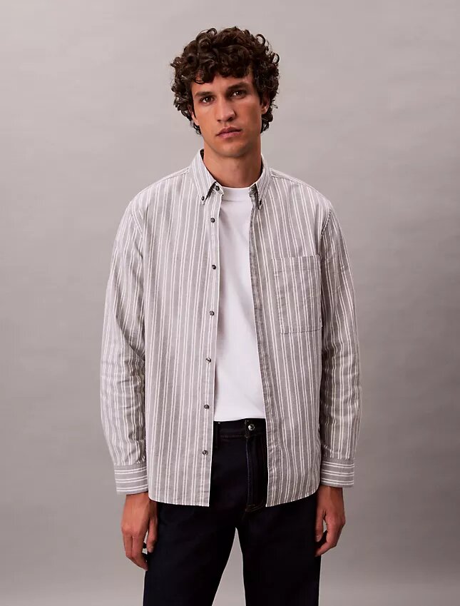 Stripe Oxford Classic Button-Down Shirt Stripe Oxford Classic Button-Down Shirt