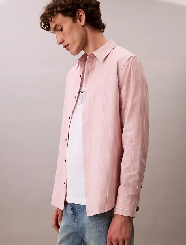 Stripe Oxford Classic Button-Down Shirt Stripe Oxford Classic Button-Down Shirt