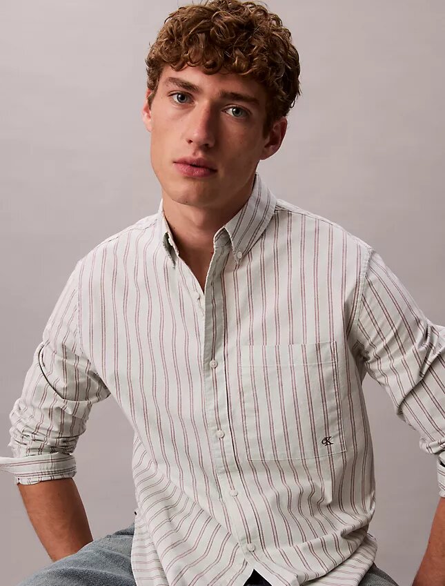 Stripe Oxford Classic Button-Down Shirt Stripe Oxford Classic Button-Down Shirt