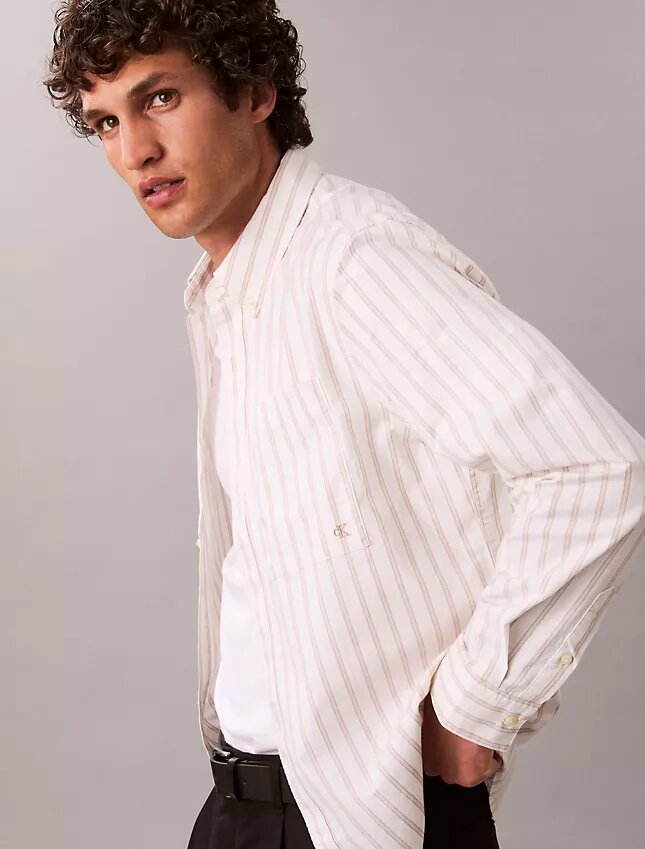 Stripe Oxford Classic Button-Down Shirt Stripe Oxford Classic Button-Down Shirt