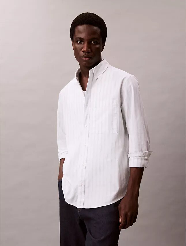 Stripe Oxford Classic Button-Down Shirt Stripe Oxford Classic Button-Down Shirt