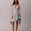 Stripe Rib Mini Dress Stripe Rib Mini Dress