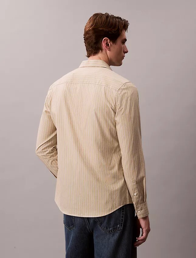Stripe Slim Stretch Button-Down Shirt Stripe Slim Stretch Button-Down Shirt
