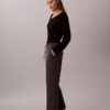 Stripe Tapered Drawstring Ankle Pants Stripe Tapered Drawstring Ankle Pants