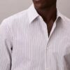 Stripe Tech Stretch Slim Button-Down Shirt Stripe Tech Stretch Slim Button-Down Shirt