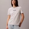 Striped Ck Logo Tee
