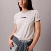 Striped Ck Logo Tee