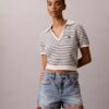 Striped Stitch Polo Shirt Striped Stitch Polo Shirt