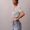 Striped Stitch Polo Shirt Striped Stitch Polo Shirt