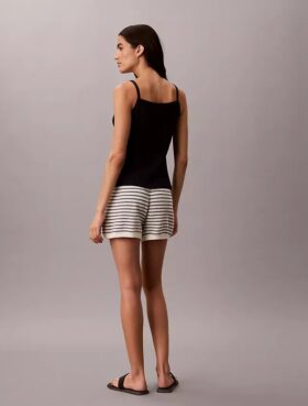 Striped Stitch Shorts