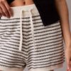Striped Stitch Shorts Striped Stitch Shorts