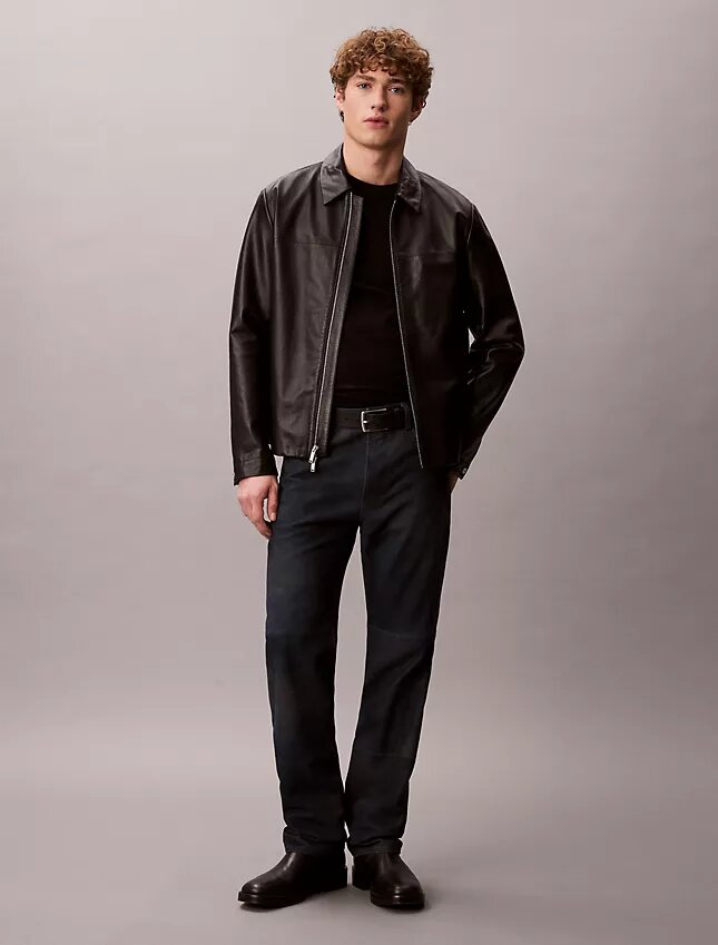 Suede 90S Straight Pants Suede 90S Straight Pants