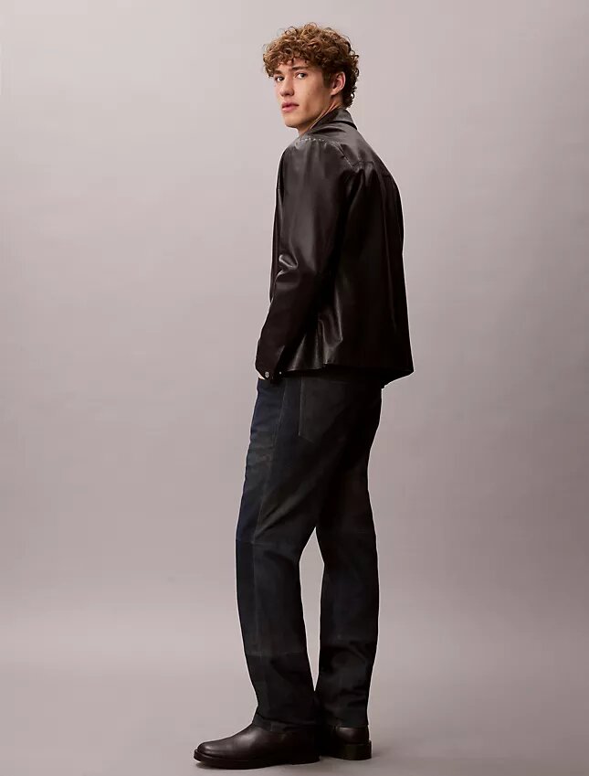 Suede 90S Straight Pants Suede 90S Straight Pants