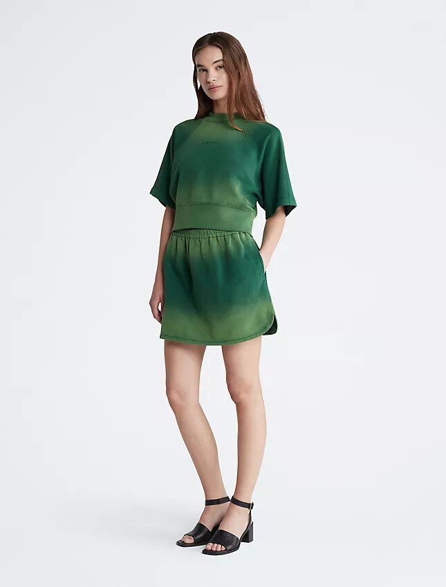 Sunbleached Terry Mini Skirt Sunbleached Terry Mini Skirt