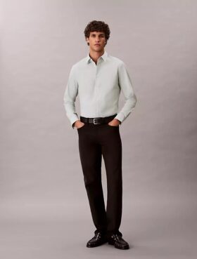 Supima Stretch Cotton Slim Shirt