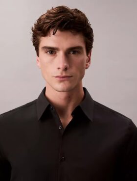 Supima Stretch Cotton Slim Shirt