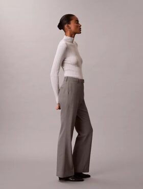 Tailored Flared Pants