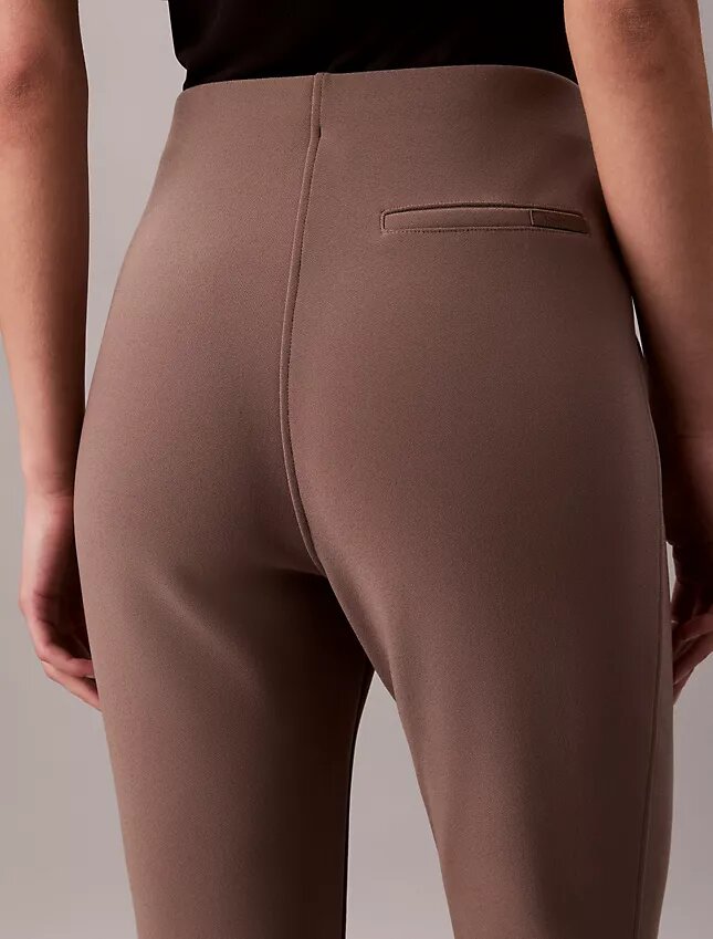 Tailored Knit Flared Pull-On Pants Tailored Knit Flared Pull-On Pants