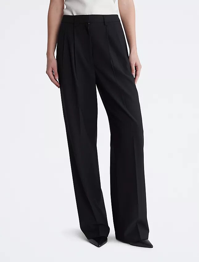 Tailored Wide Leg Trousers Tailored Wide Leg Trousers