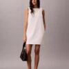 V-Neck Denim Shift Dress V-Neck Denim Shift Dress