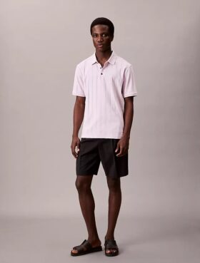 Variegated Rib Classic Polo Shirt