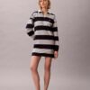 Varsity Stripe Mini Polo Dress