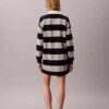 Varsity Stripe Mini Polo Dress