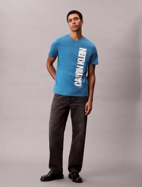 Vertical Logo Graphic Classic T-Shirt