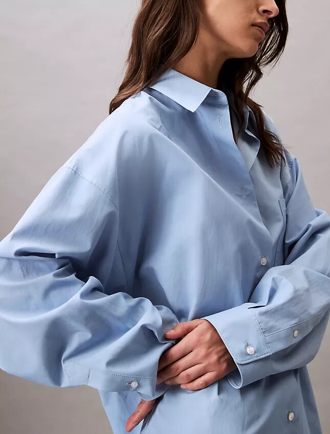 Viscose Blend Relaxed Button-Down Shirt Viscose Blend Relaxed Button-Down Shirt