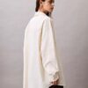 Viscose Blend Relaxed Button-Down Shirt Viscose Blend Relaxed Button-Down Shirt